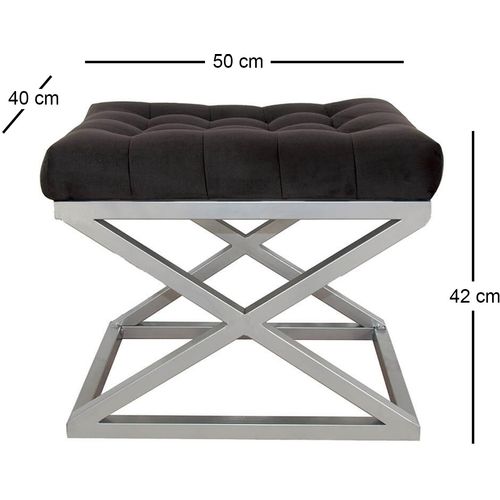 Capraz - Silver, Black Silver
Black Pouffe slika 2