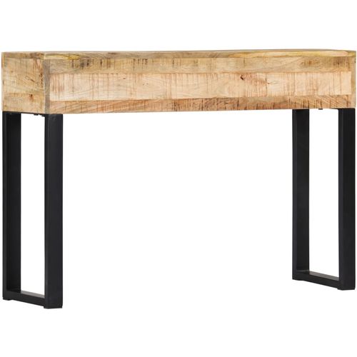 Konzolni stol od masivnog drva manga 110 x 30 x 76 cm slika 37