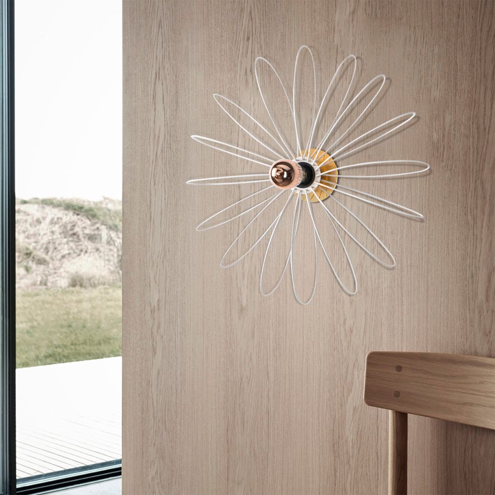 Hemdem - 707-A WHITE Bijela Zidna Lampa slika 1