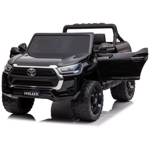 Licencirani auto na akumulator Toyota Hilux DK-HL860 4x4 - crni slika 5