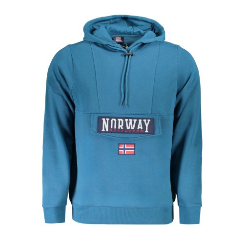 Muška plava zip-up majica NORWAY 1963 slika 1