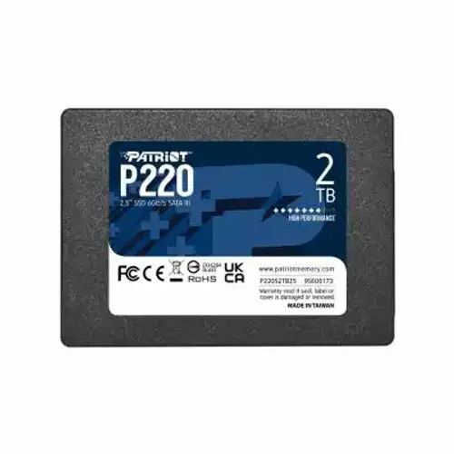 Patriot P220 550MBs/500MBs P220S2TB25 SSD 2.5 SATA3 2TB  slika 1