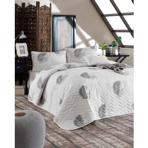 Palma - Grey Grey
White Single Bedspread Set