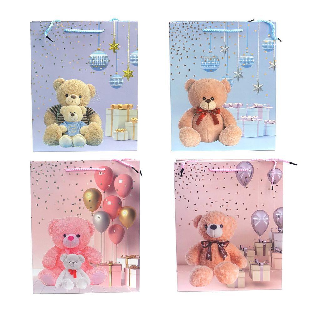 Ukrasna vrećica Medvjedići 32x10x26cm slika 4
