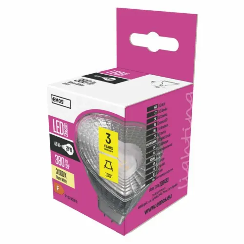 Led sijalica Classic MR16 4,5W 380lm GU5,3 WW Emos ZQ8433 slika 1