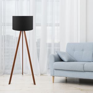 AYD-1533 Crna i Smeđa Podna Lampa
