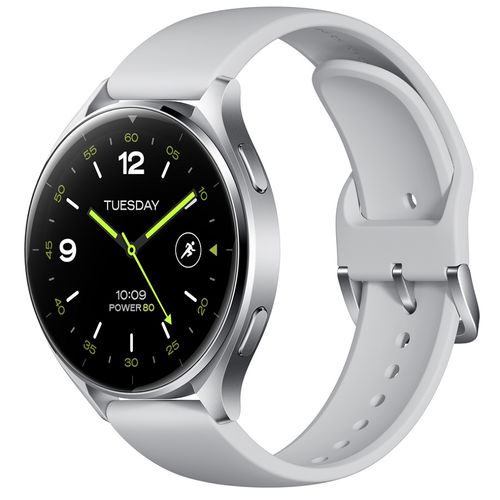 Xiaomi Watch S2 Silver Case with Gray TPU Strap slika 1