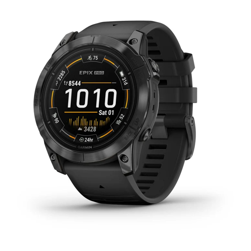 Garmin epix Pro (Gen 2), Standardna izdaja, 51 mm, temno siva s črnim paščkom image