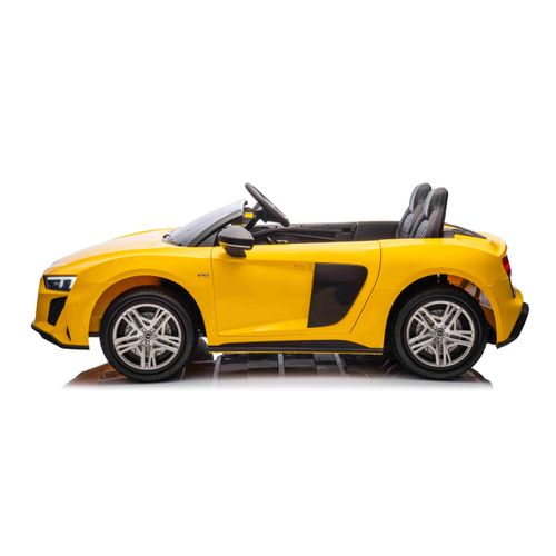 Licencirani auto na akumulator Audi Spyder R8 LIFT STRONG - dvosjed - žuti slika 3