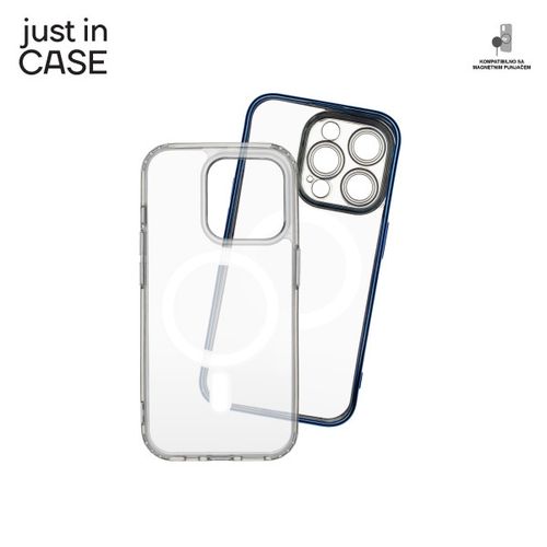 2u1 Extra case MAG MIX paket PLAVI za iPhone 15 Pro slika 2