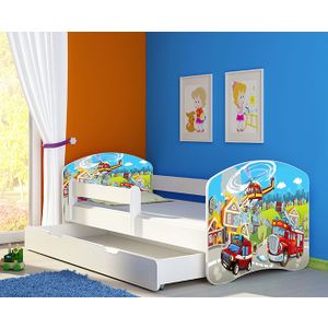 ACMA Dječiji krevet Acma II sa ladicom White - 160x80cm - Dezen 36