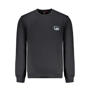 LEE MEN'S BLACK ZIP-UP SWEATSHIRT