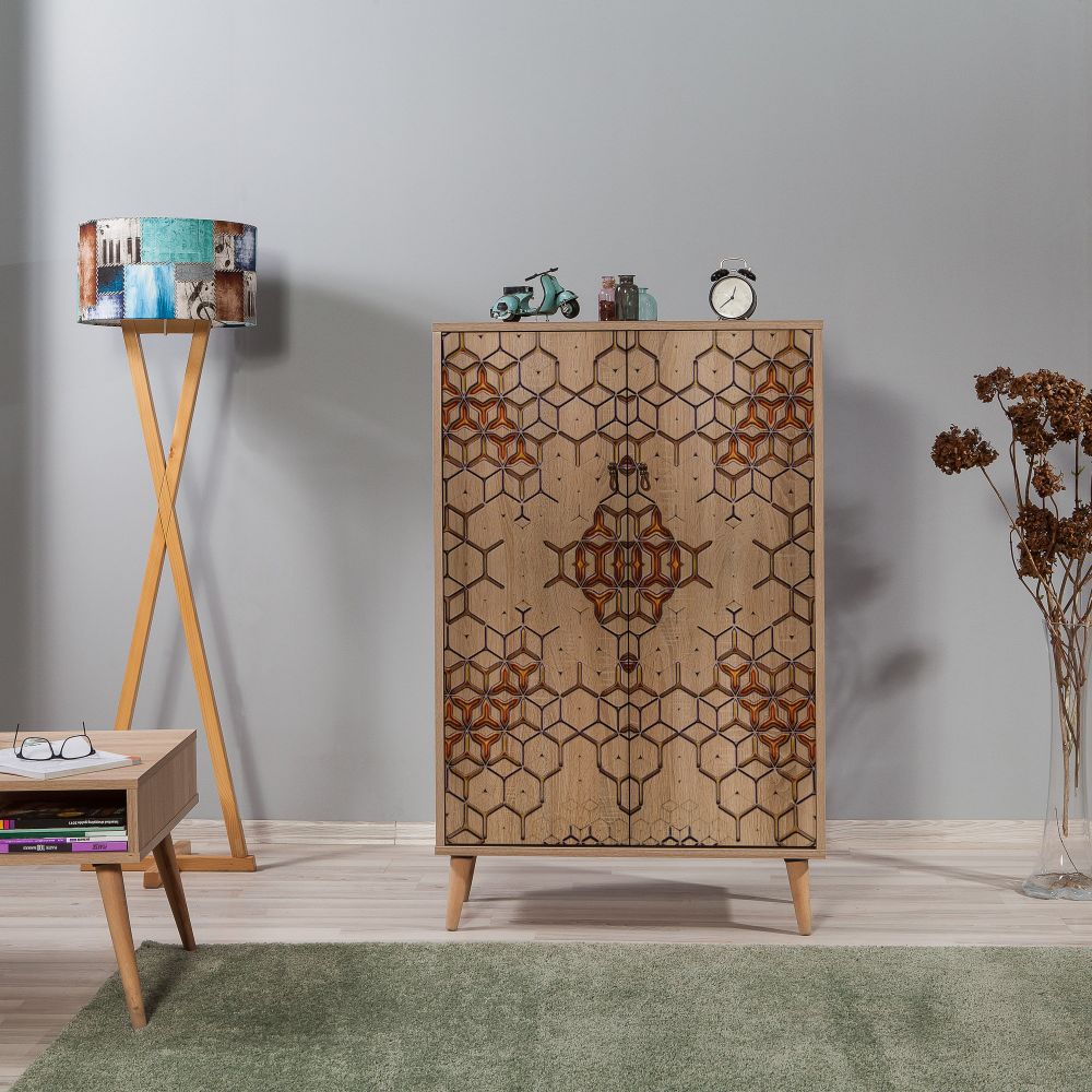 Multibox - 720 Sonoma Oak Višenamjenski Kabinet slika 2