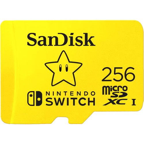 SANDISK microSDXC 256GB Memorijska kartica za Nintendo Switch slika 1