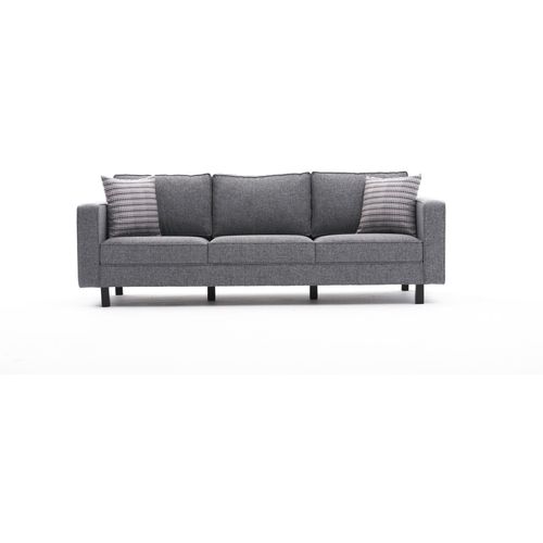 Atelier Del Sofa Trosjed, Sivo, Kale Linen - Grey slika 5