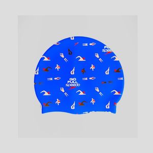 Speedo Kapa za plivanje SLOGAN PRT CAP AU/AF/AM