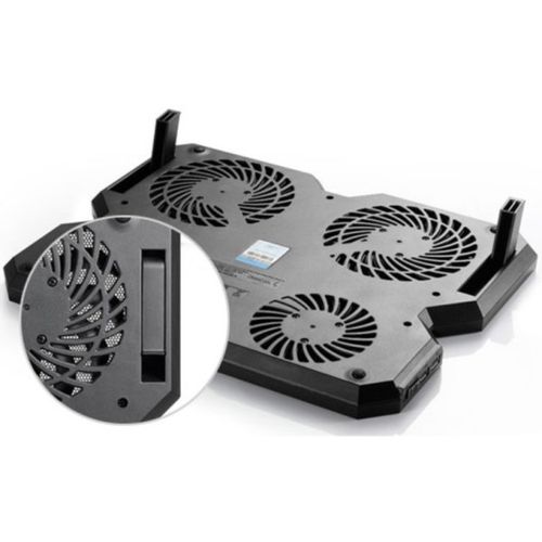 DeepCool MULTI CORE X6 Hladnjak za laptop 15.6 2x140mm+100mm.Fan 1000/1300rpm 121CFM 24dB 380x295x24 slika 4