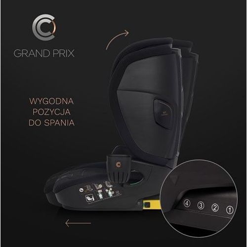 Cavoe Auto Sedište Grand Prix Meteorite 15-36kg slika 4