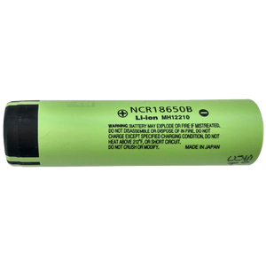 Panasonic Baterija akumulatorska, 18650B, 3.7V, 6.8A, 3400mAh - PA18650-B