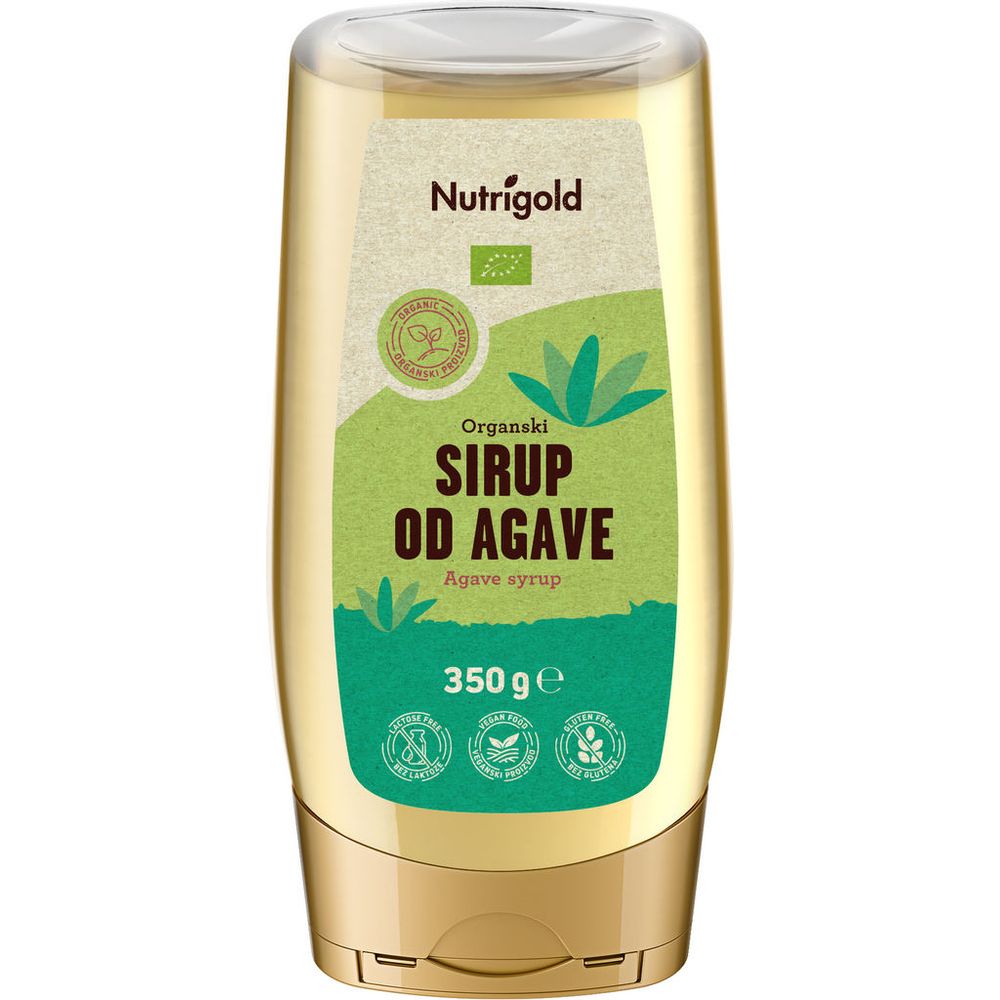 Nutrigold Organski sirup od agave 350g slika 1
