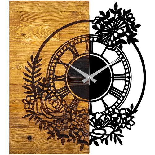Wallity Ukrasni drveni zidni sat, Wooden Clock 14 slika 5