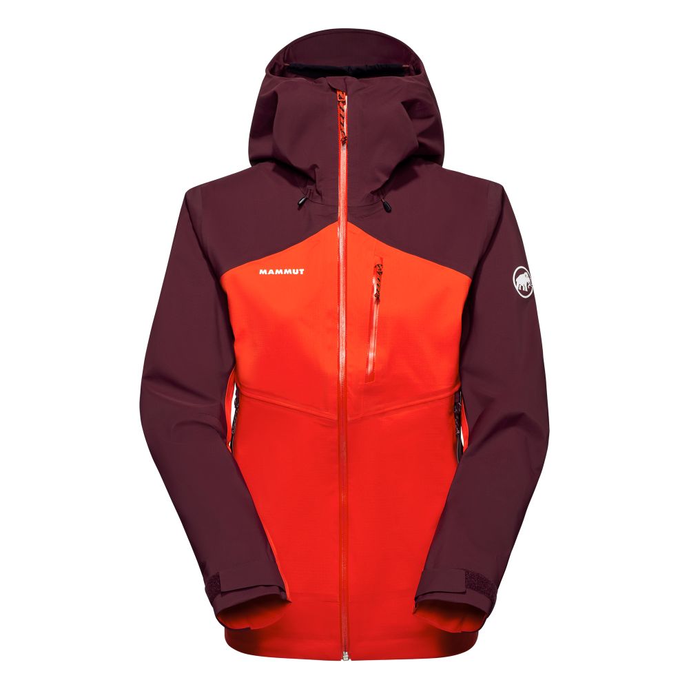 MAMMUT Ženska jakna Alto Guide HS Hooded Mammut Red/Vin slika 1