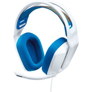 Logitech G335 Wired Gaming Headset - bele- 3.5 MM