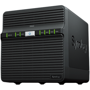 Synology DiskStation DS423 NAS Server, 4 utora, 4-jezgreni CPU, 2 GB RAM