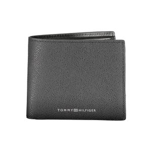 TOMMY HILFIGER BLACK MEN'S WALLET