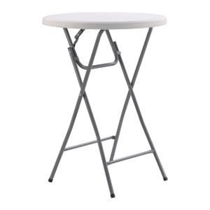 Sklopivi barski sto 80cm, Bijeli