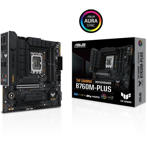 ASUS TUF GAMING B760M-PLUS mATX matična ploča za Intel LGA 1700, DDR5 slika 1