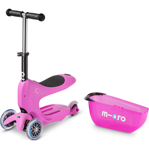 Micro Romobil Mini2go Deluxe Plus, Pink slika 4