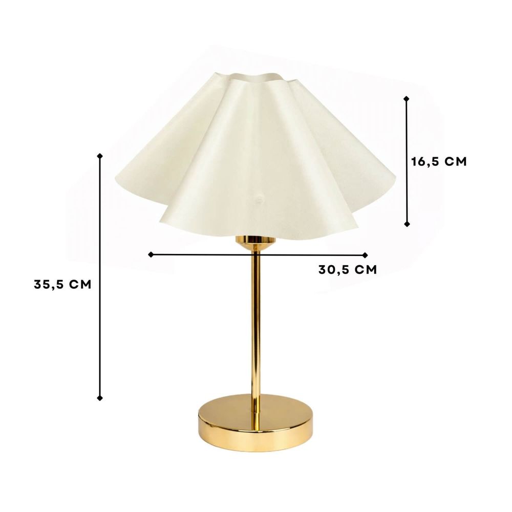 Stolna Lampa 242408 - Boje: Ecru slika 3