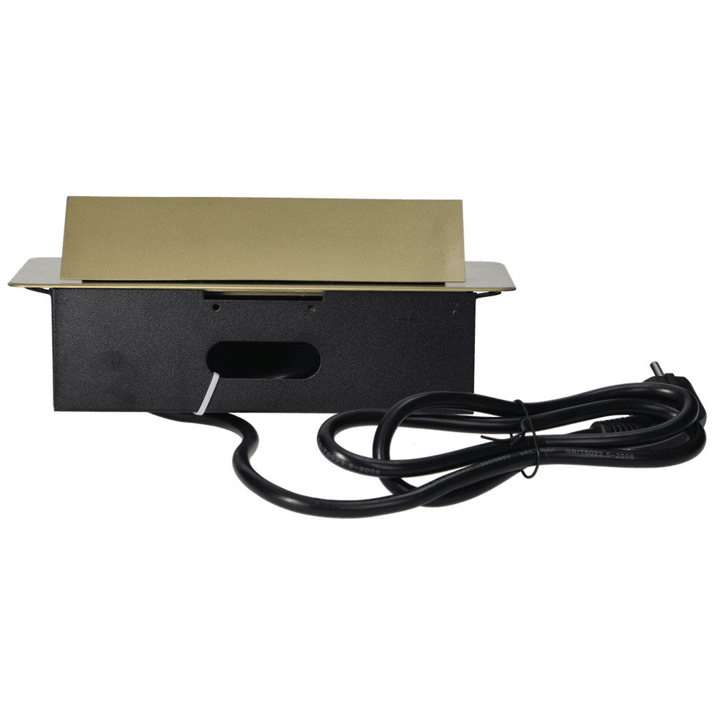 Orno Produžni kabel sa 2 x Schuko utičnice + 2 x USB, ugradbena - OR-AE-13126(GS)/BR slika 4