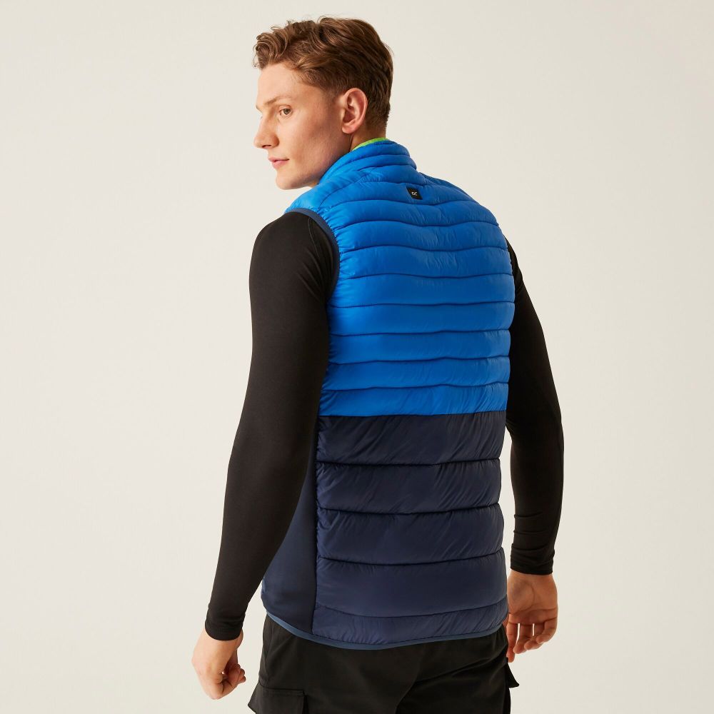 Regatta Muški prsluk Leedre Hybrid BW Olympian Blue/Navy slika 5