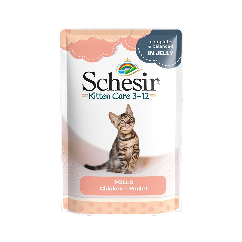 Schesir Kitten piletina u želeu, vrećica 85 g slika 1