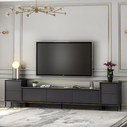 Woody Fashion TV jedinica, Imaj - Anthracite slika 6