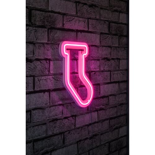 Wallity Ukrasna plastična LED rasvjeta, Socks - Pink slika 11