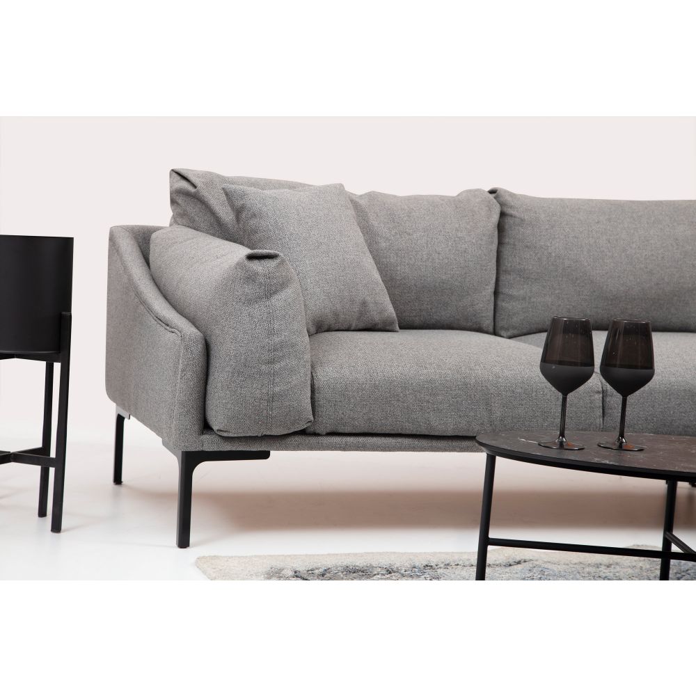 Leo Ugaona Sofa Desna - Siva slika 5