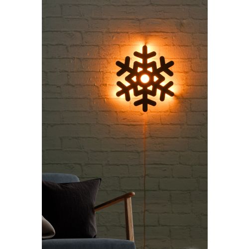 Wallity Ukrasna LED rasvjeta, Snowflake 2 - Yellow slika 3