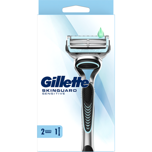Gillette brijač Skinguard + 2 patrone slika 1
