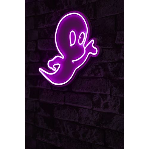 Wallity Ukrasna plastična LED rasvjeta, Casper The Friendly Ghost - Pink slika 1