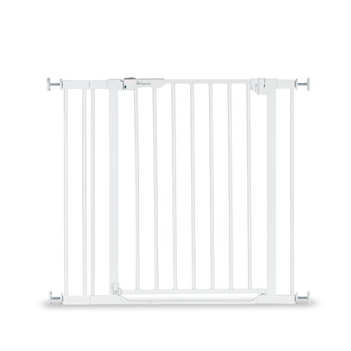 Hauck zaštitna ograda Clear Step 2 Set (75 - 80 cm) + 9 cm produžetak Bijela slika 1