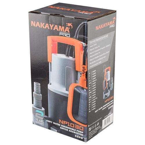 NAKAYAMA Pumpa za prljavu vodu 550w slika 2