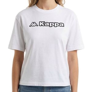 Kappa Ženska majica kratkih rukava Logo Frega, Bijela