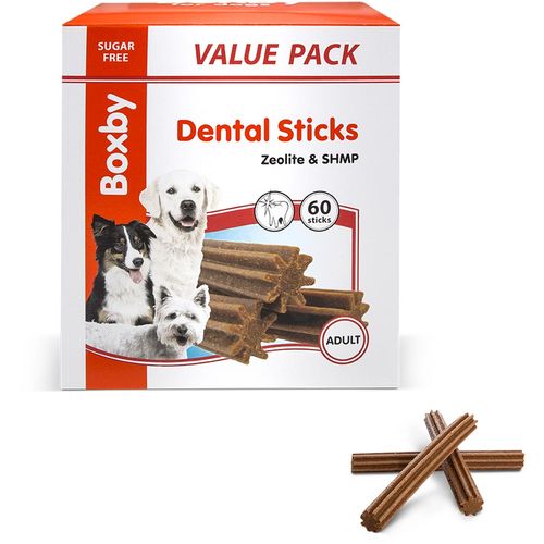 Boxby Poslastica za pse Adult Dental Sticks Medium, 1200 g slika 1