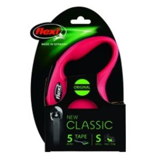 FLEXI NEW CLASSIC Vodilica za pse - Crvena, S, 5m, 15kg slika 3