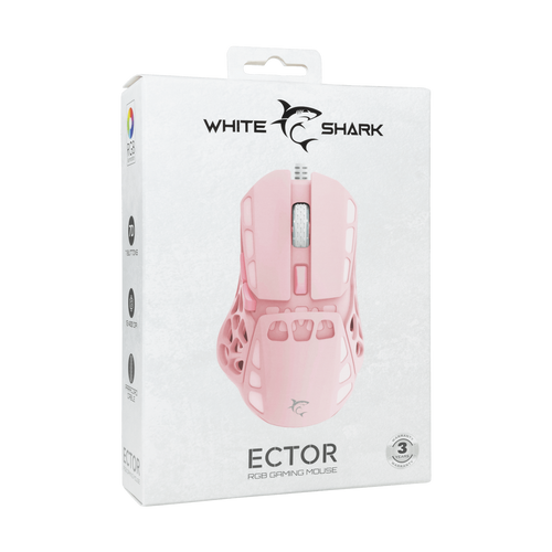 White Shark GM 5016 ECTOR, Mouse Pink slika 5