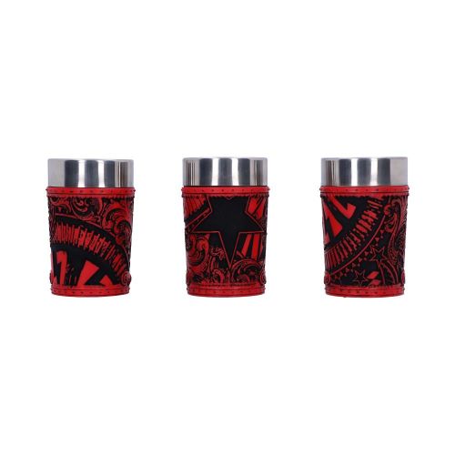 NEMESIS NOW ACDC LOGO SHOT GLASS SET (SET OF 3) 8.7CM slika 3