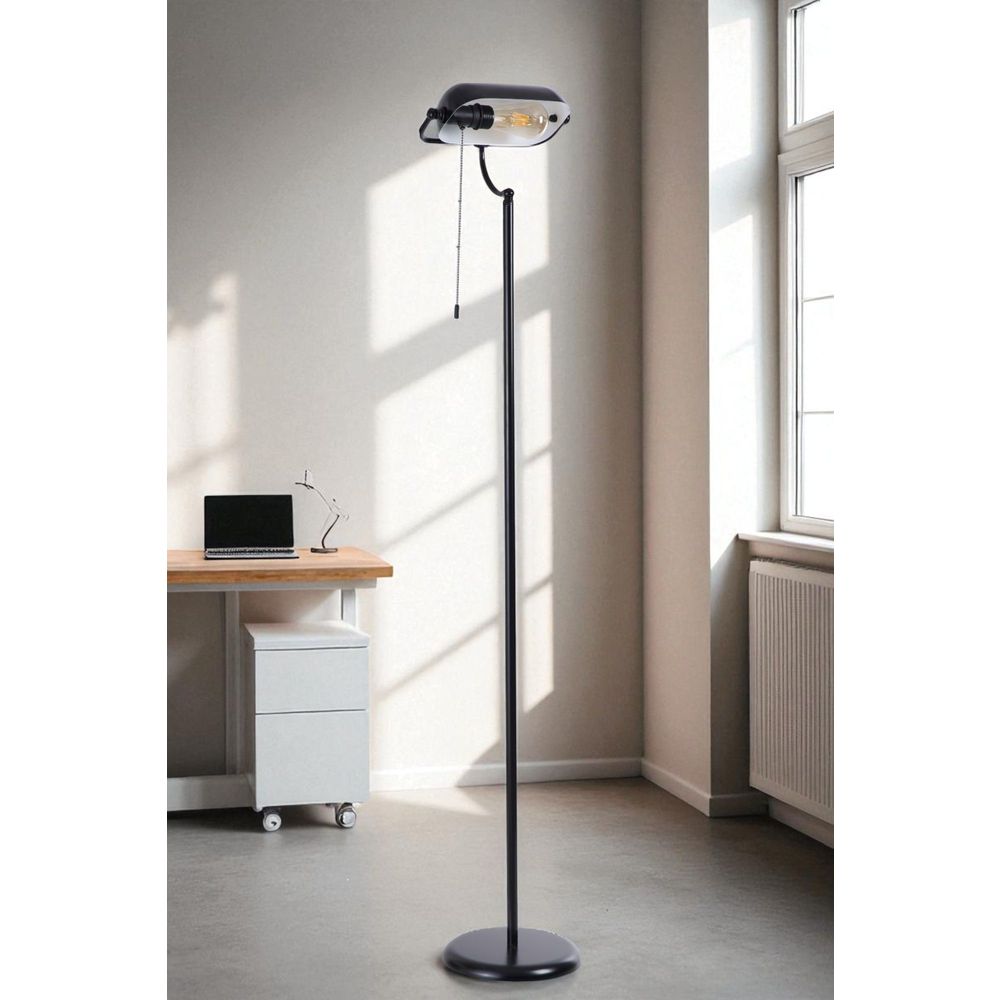 Opviq Podna lampa 224, crna slika 1
